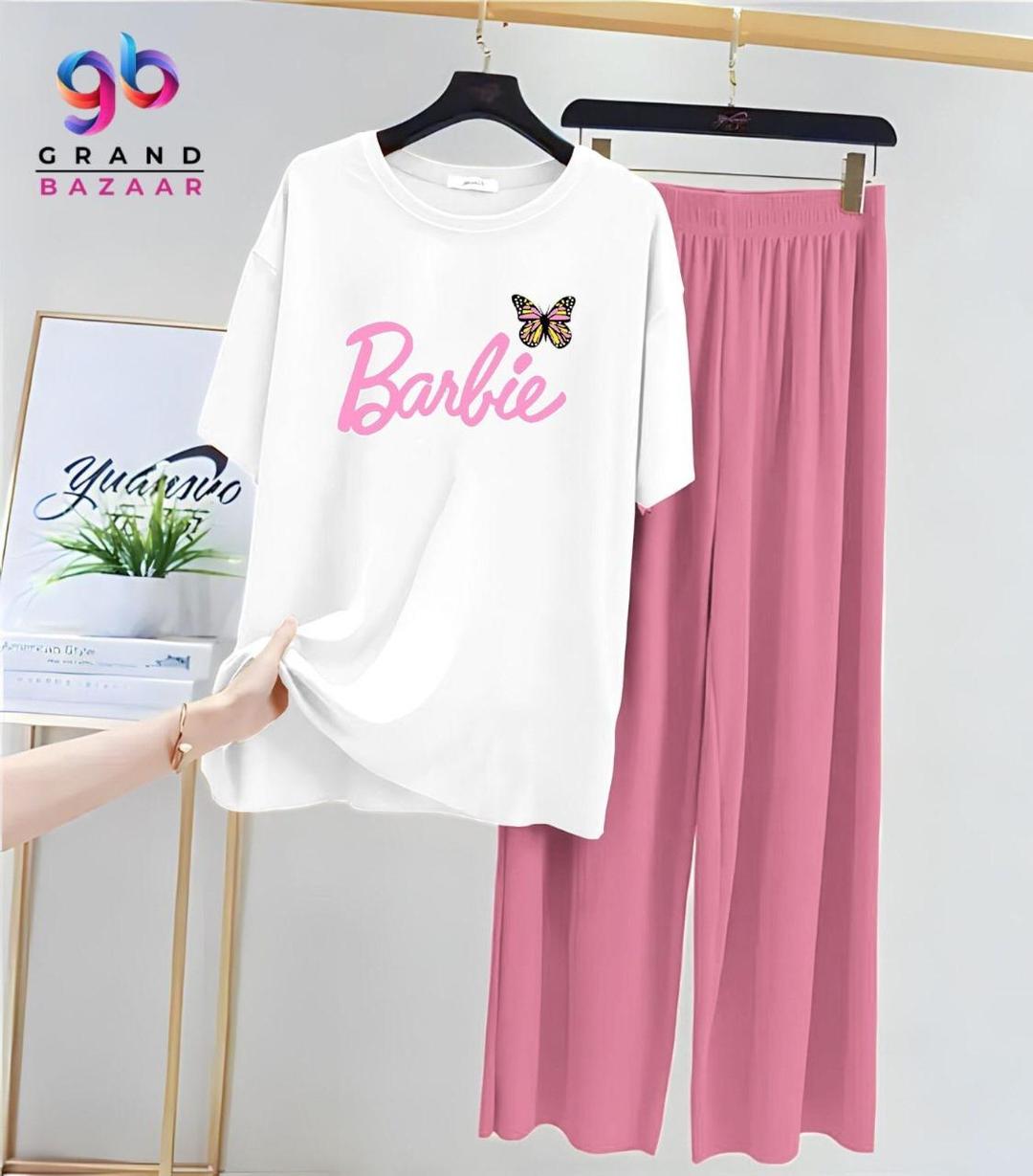 Comfortable Cotton Jersey Printed Night Suit - 2 Pcs Set