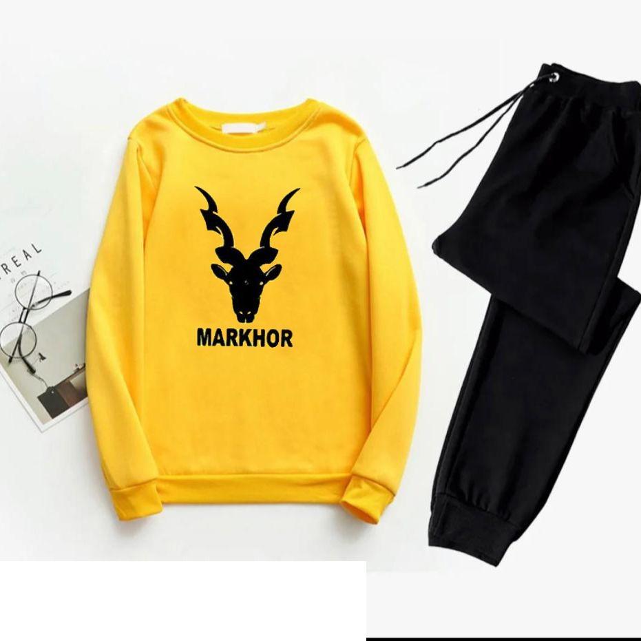 Men's Printed Polyester Track Suit - 2 Pcs Set for Ultimate Comfort